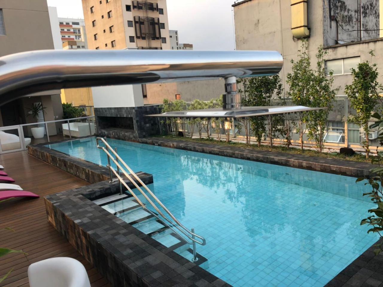 Moderno apto com piscina rua Augusta e Frei caneca São Paulo Exterior foto